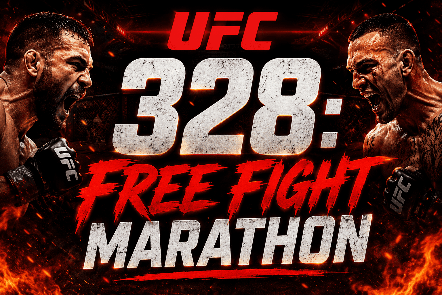 UFC 328: Free Fight Marathon