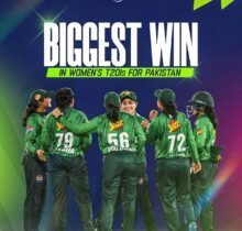Pakistan Women's Biggest T20I Win in History — 153-Run Thrashing of Zimbabwe!