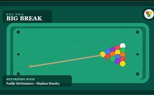 Big Break Is Back: BBC Revives Iconic Snooker Game Show with Paddy McGuinness & Stephen Hendry