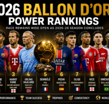 2026 Ballon d’Or Power Rankings: Race Remains Wide Open as 2025-26 Season Concludes
