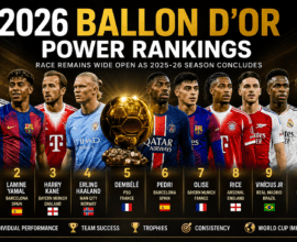 2026 Ballon d’Or Power Rankings: Race Remains Wide Open as 2025-26 Season Concludes