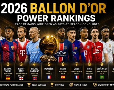2026 Ballon d’Or Power Rankings: Race Remains Wide Open as 2025-26 Season Concludes