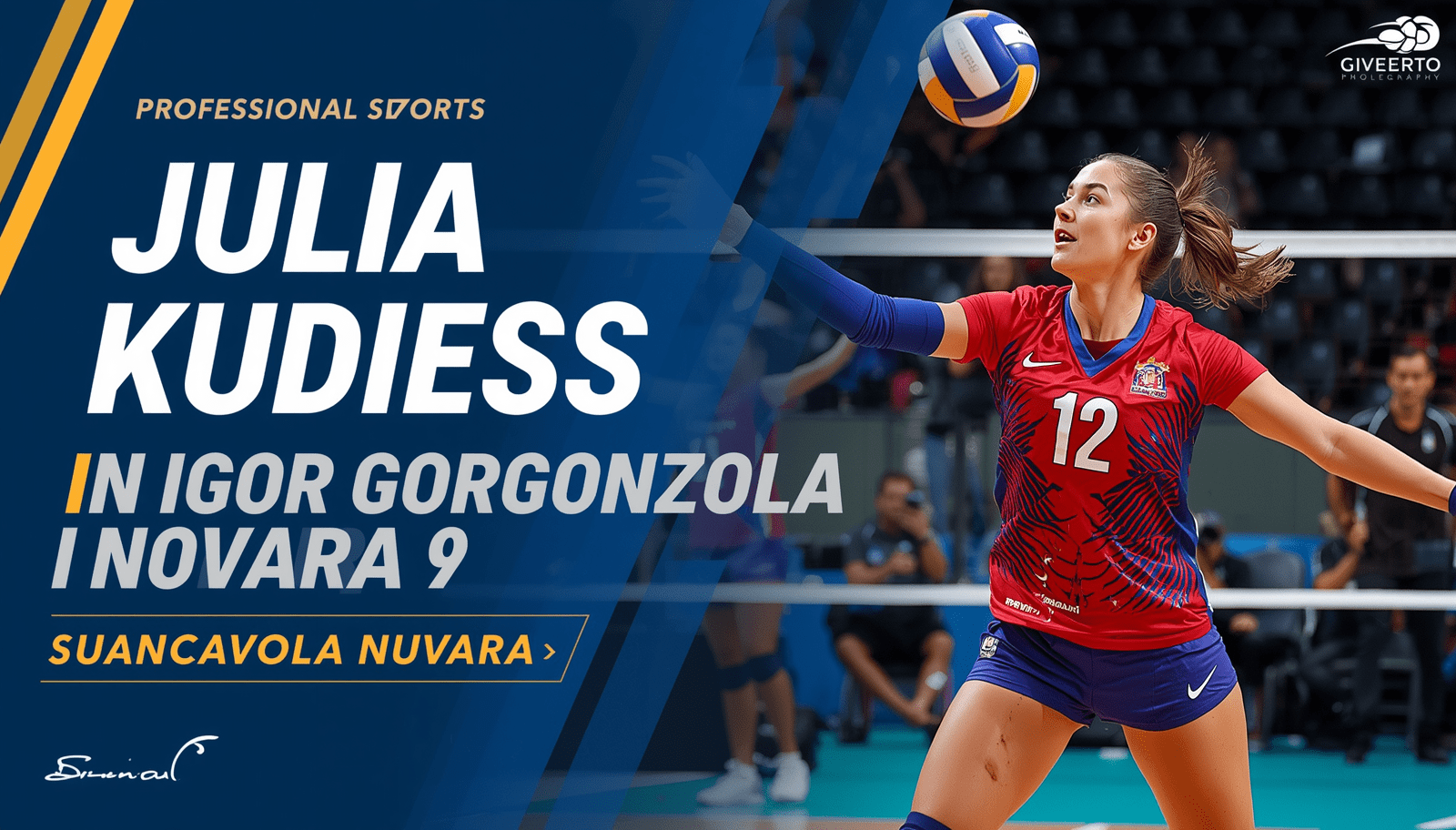 Volleyball Transfer News: Julia Kudiess Joins Igor Gorgonzola Novara for the 2026/27 Season