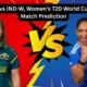 AUS W vs IND W Womens T20 World Cup 2026 Match Prediction 80x80