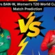 PAK W vs BAN W Womens T20 World Cup 2026 Match Prediction 80x80
