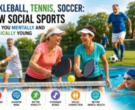 Pickleball, Tennis & Soccer Benefits: Stay Mentally and Physically Young Through Social Sports