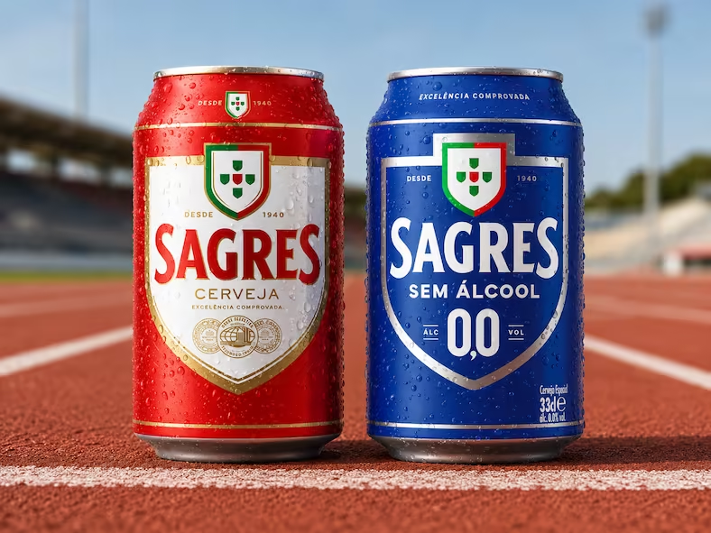 Sagres announced as Official Beer and 0% Beer of the 2026 European Athletics Championships